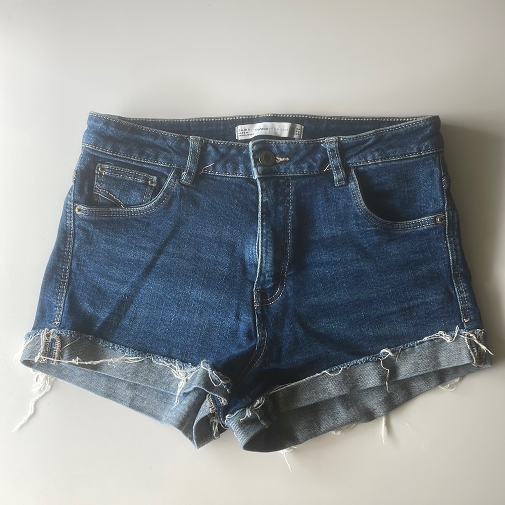 Zara Jean Shorts Sz 2